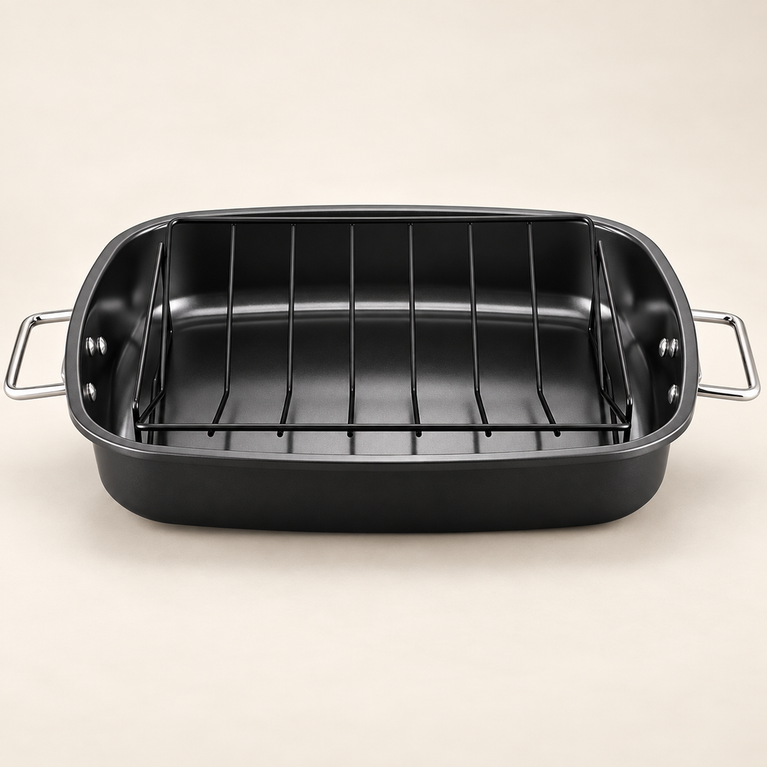 Roasting pan in a home kitchen